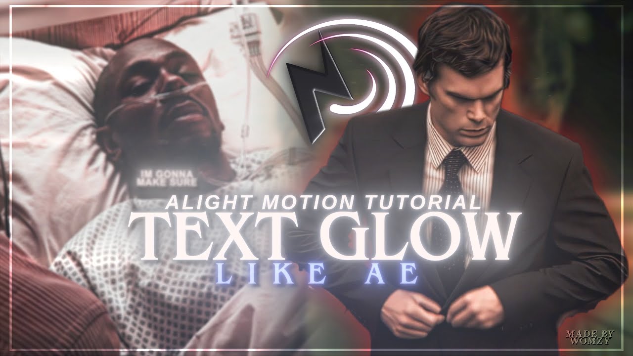 TEXT GLOW LIKE AE ON MOBILE || ALIGHT MOTION + NODE VIDEO TUTORIAL