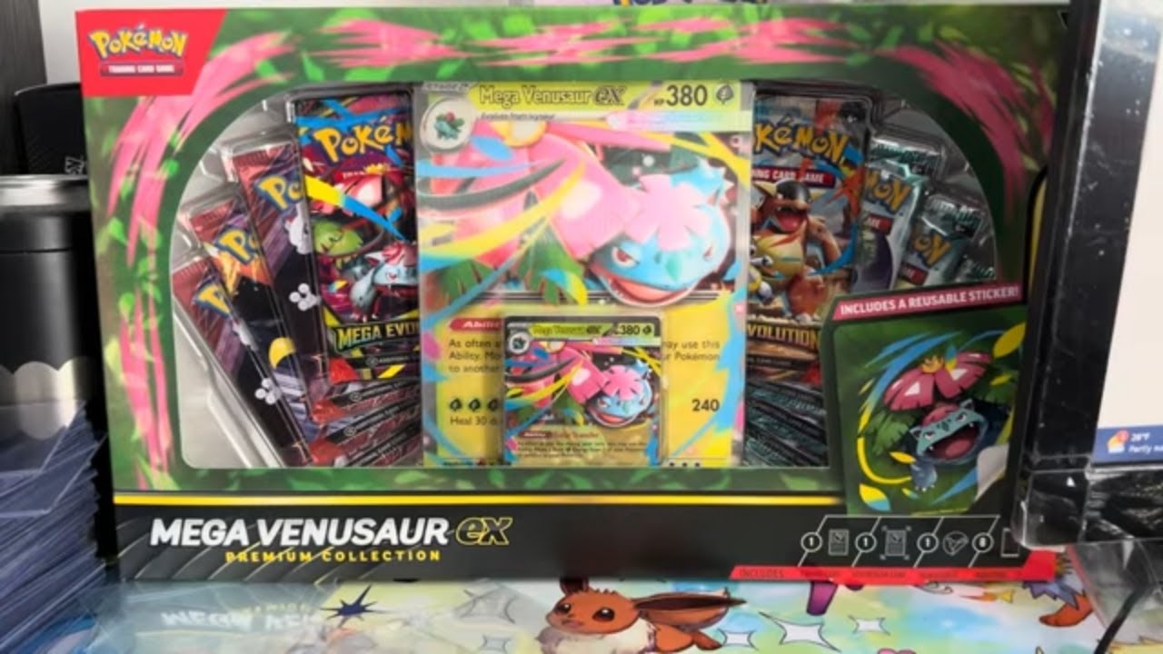 Стоит ли покупать *новую коллекцию Pokémon Mega Venusaur Ex Premium Collection*?