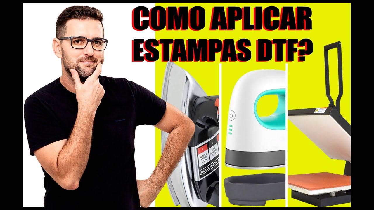 Como aplicar Estampas DTF