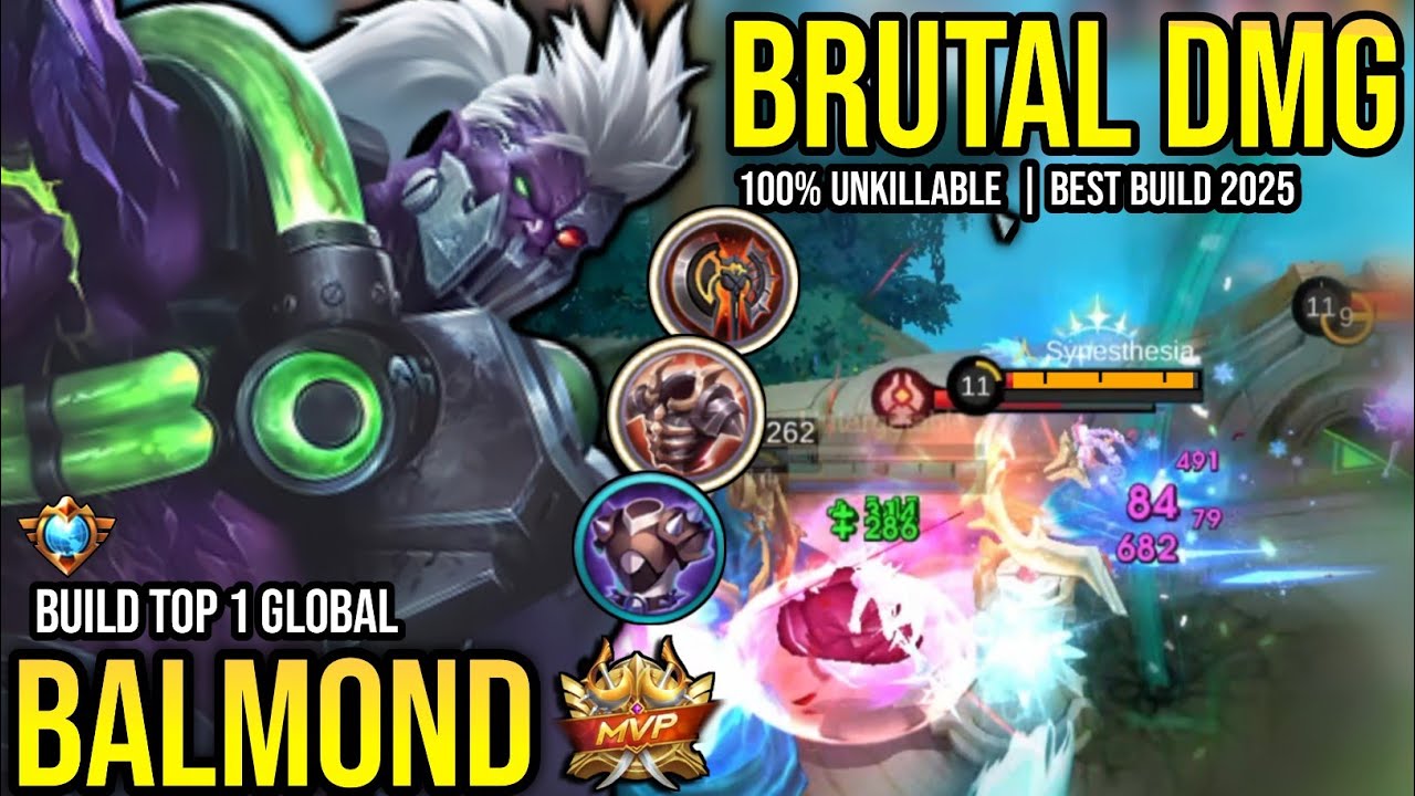 BALMOND BEST BUILD 2025 | BUILD TOP 1 GLOBAL BALMOND GAMEPLAY | MOBILE LEGENDS✓