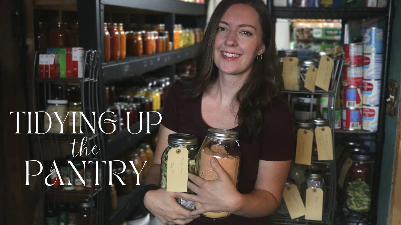 Clean, Organize and Fill my Homestead PANTRY with Me!