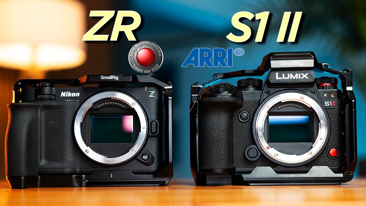 Nikon ZR vs Lumix S1 II – ARRI Log vs R3D im direkten Vergleich