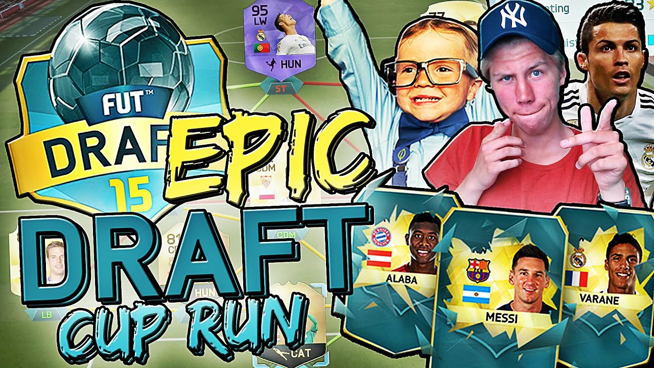 MOST EPIC FIFA 16 FUT DRAFT RUN EVER!!