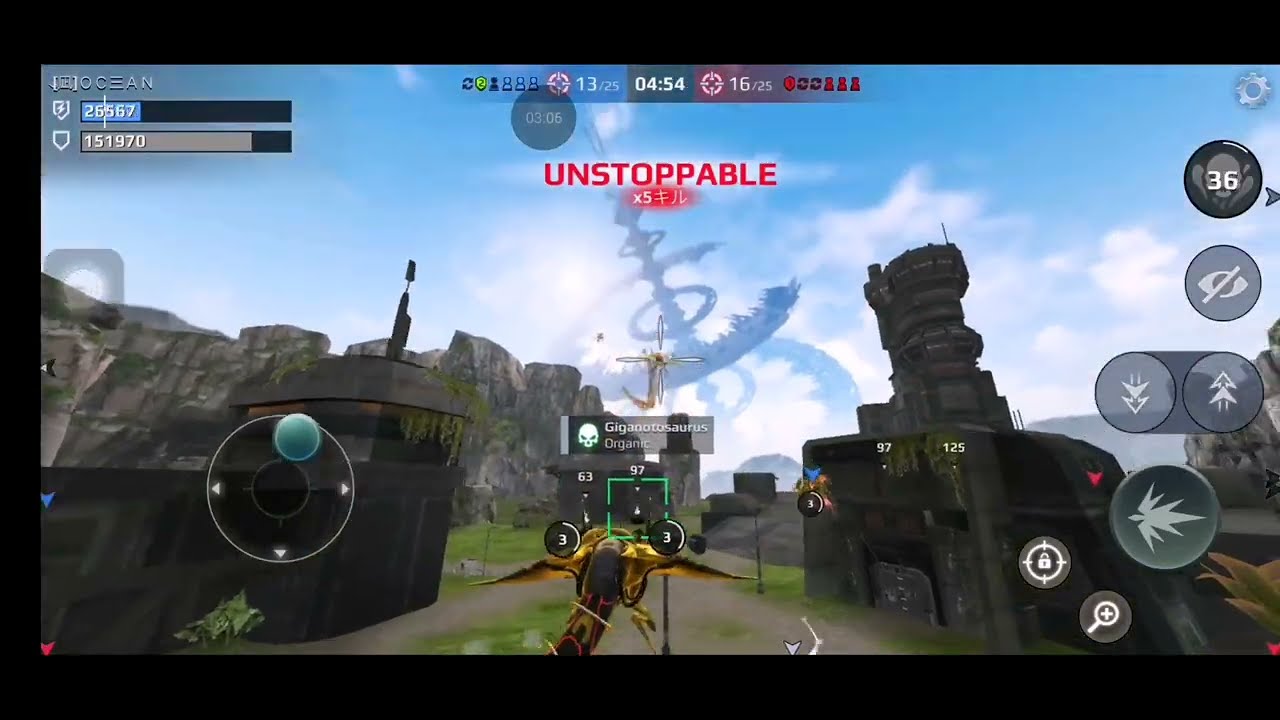 JMW Dino War - Asia 2v2 ||VS battle||