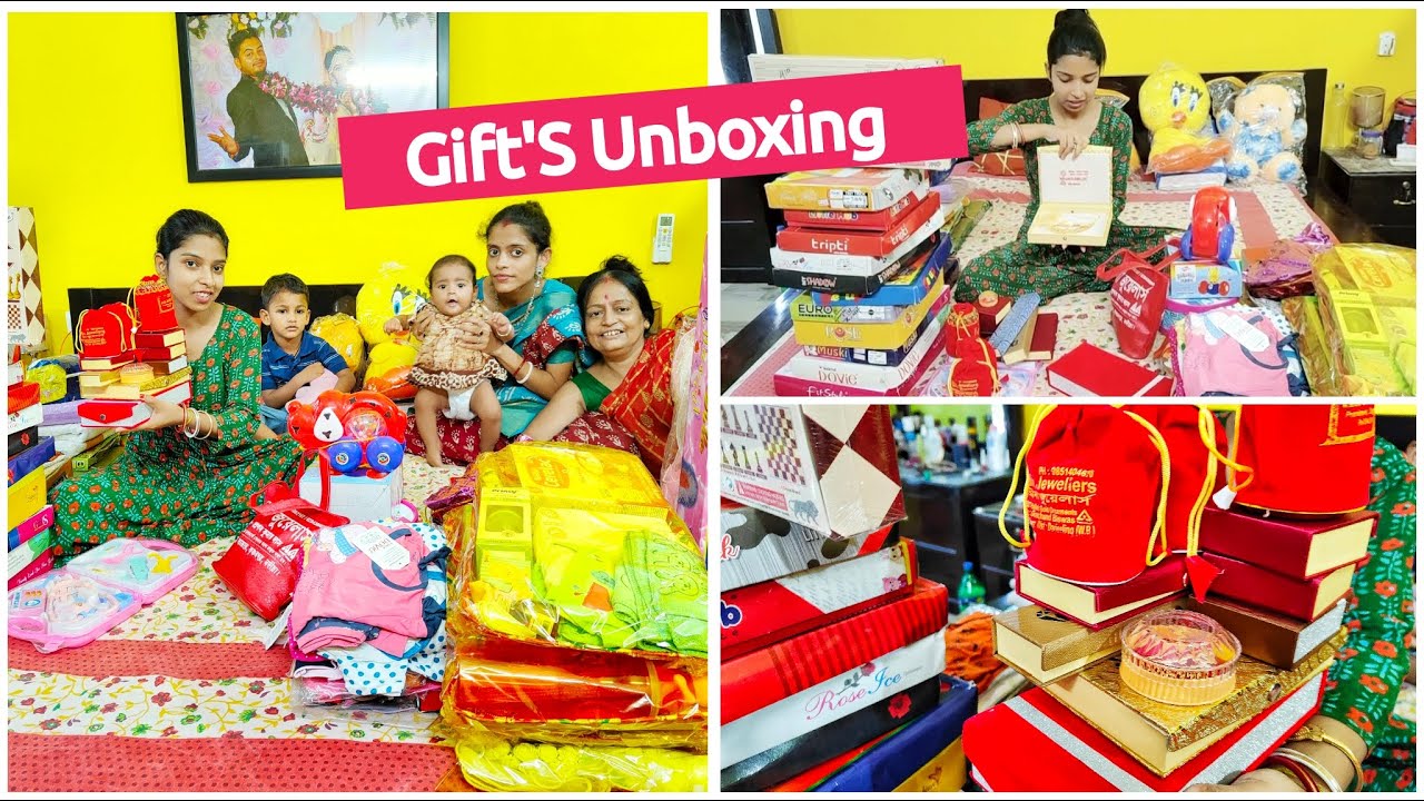 নোলোকের অন্নপ্রাশনের Gift's Unboxing || Gift's Unboxing