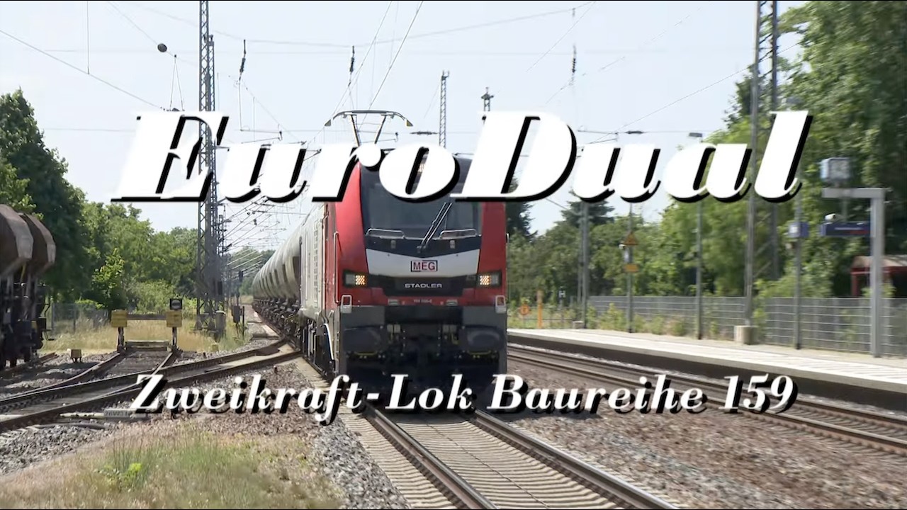 EuroDual Zweikraftlok - Lok Baureihe 159
