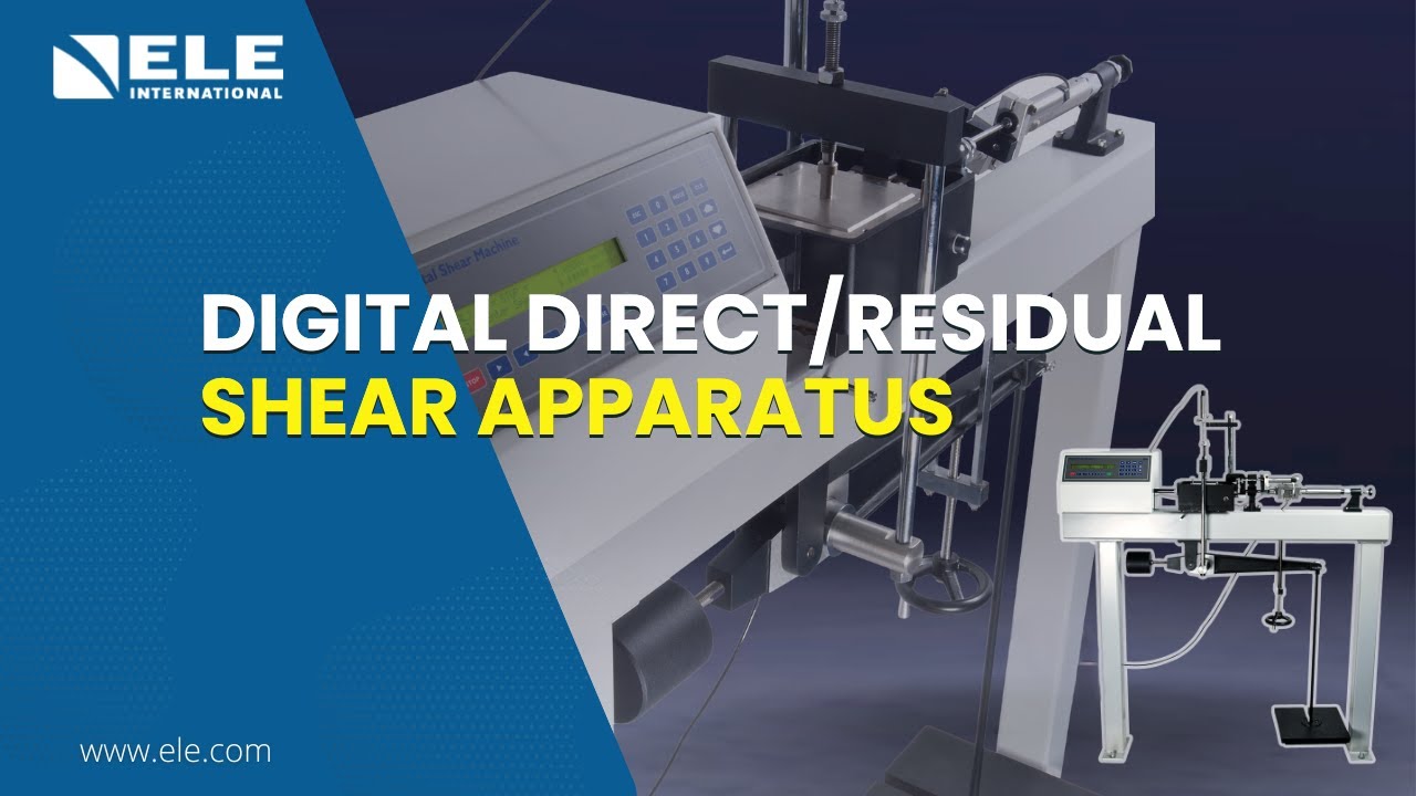 Digital Direct/Residual Shear Apparatus Complete Guide! How to Perform Shear Test Complete Tutorial