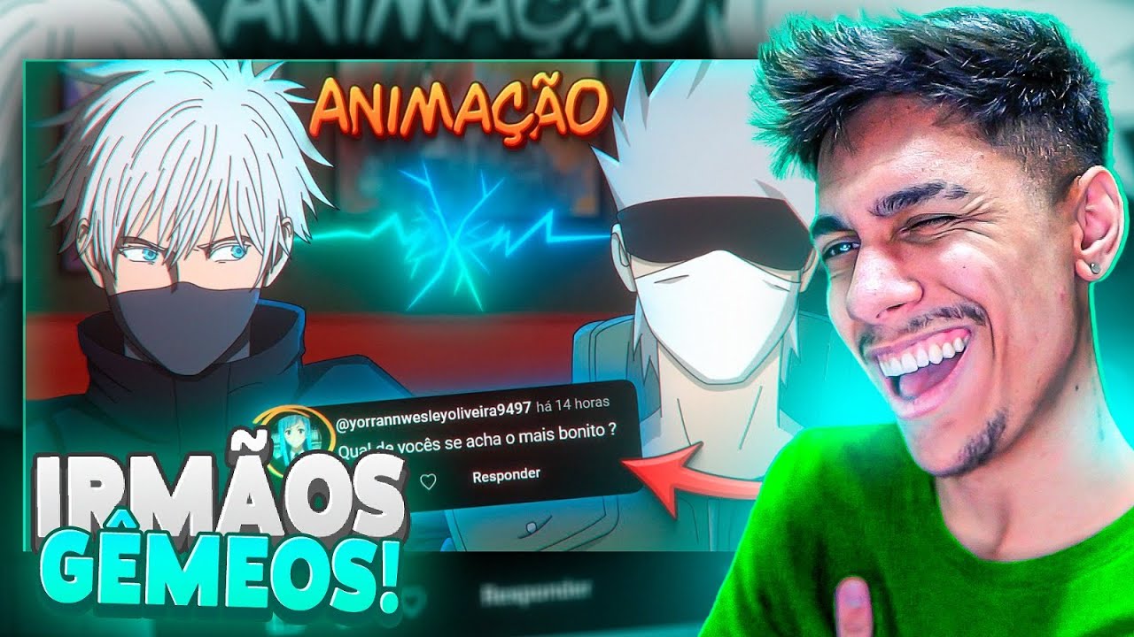 ELES SÃO IDÊNTICOS !! React KAKASHI E GOJO RESPONDERAM AS PERGUNTAS DOS FÃS !! ‹ Ine Games ›
