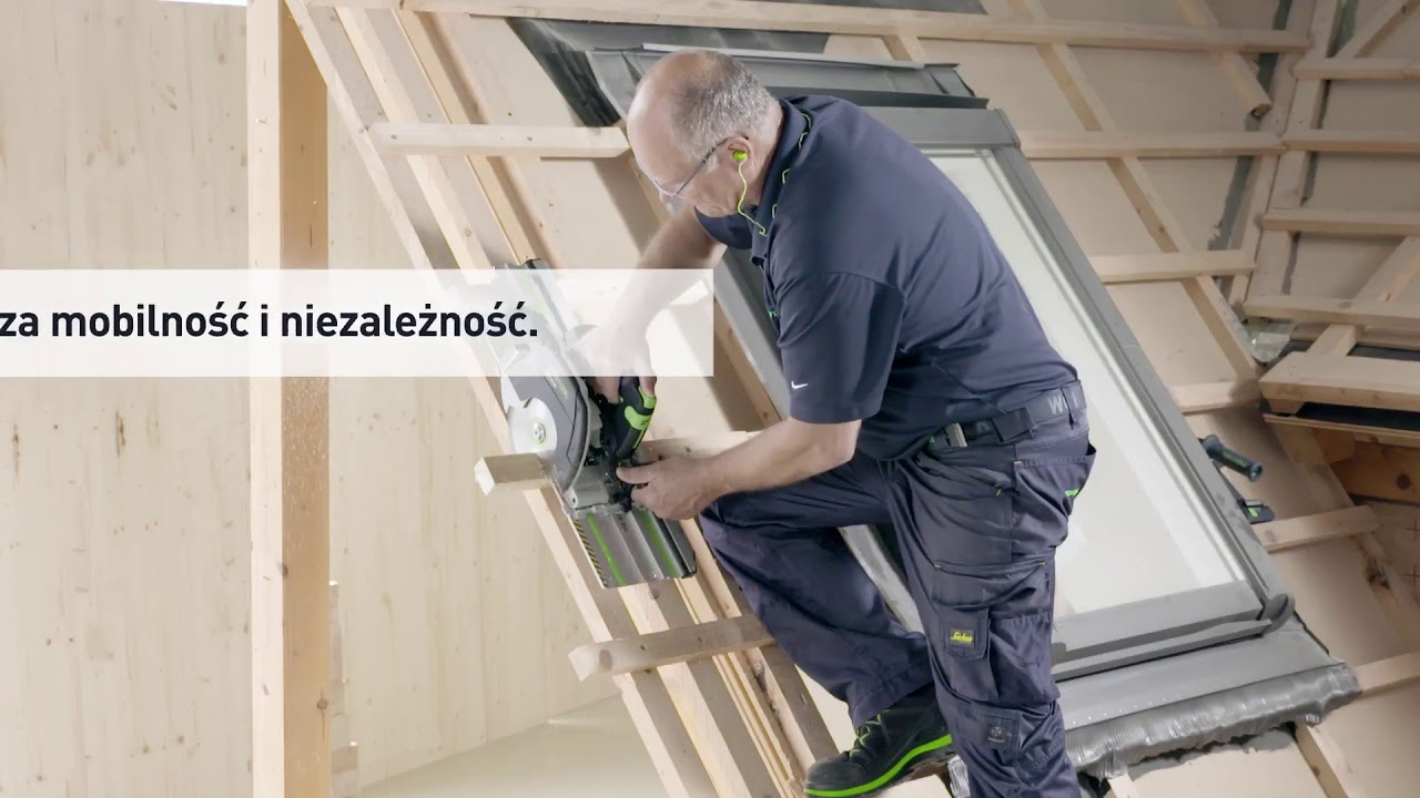 System do cięcia   Akumulatorowa ręczna pilarka tarczowa  Festool HKC 55