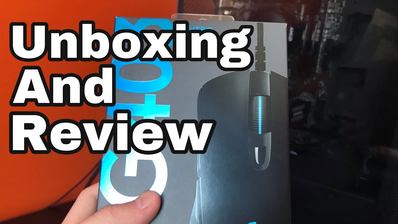 Unboxing the Logitech G403 Hero Gaming Mouse. / Review