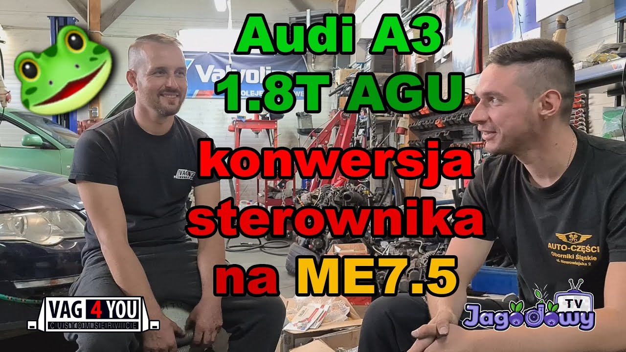 Vag4You - konwersja sterownika Audi A3 1.8T AGU na ME7.5
