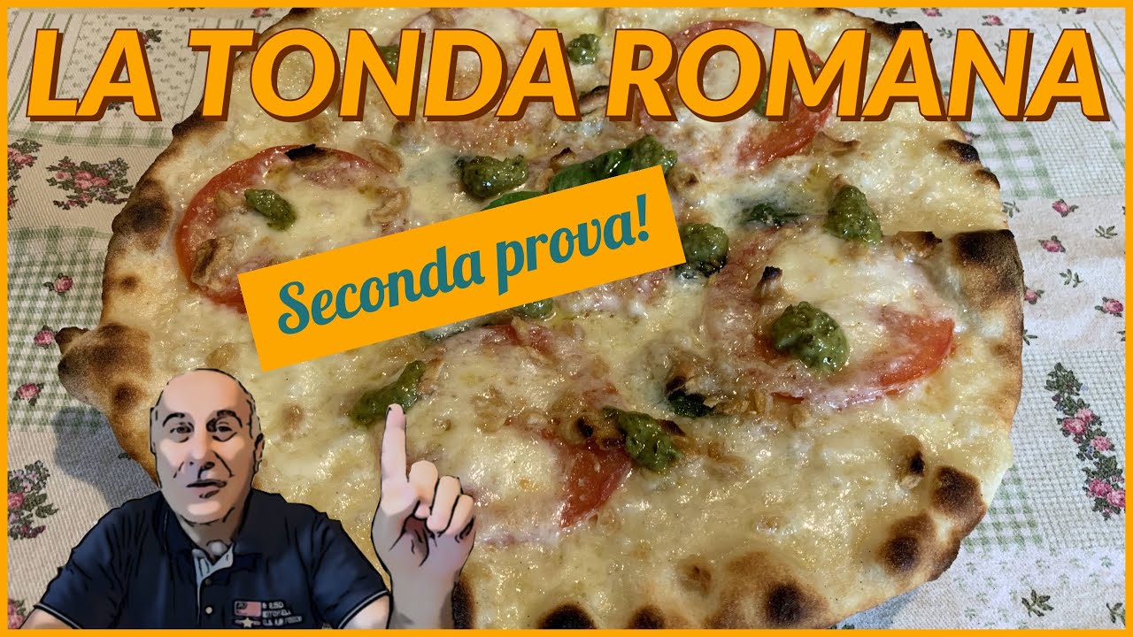 La TONDA ROMANA - una doppia, buona prova 😃😊🍕🤤