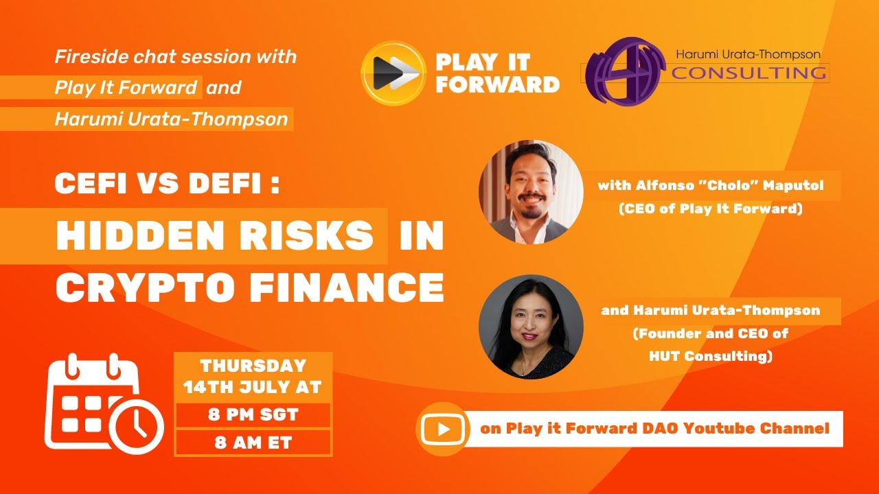 PIF DAO: Fireside Chat Session | CeFi vs DeFi: Hidden Risks in Crypto Finance