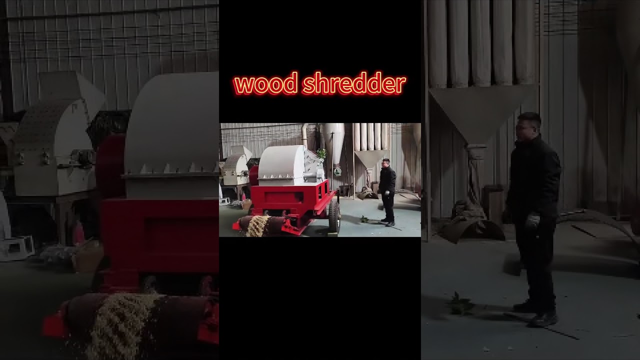 SL-1500 Wood Crusher in Action | 4 Tons/Hour Forestry Wood Crushing Contact：
