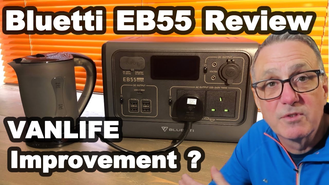 Review Of The Bluetti EB55 Portable Power Station But Can It Boil A Kettle