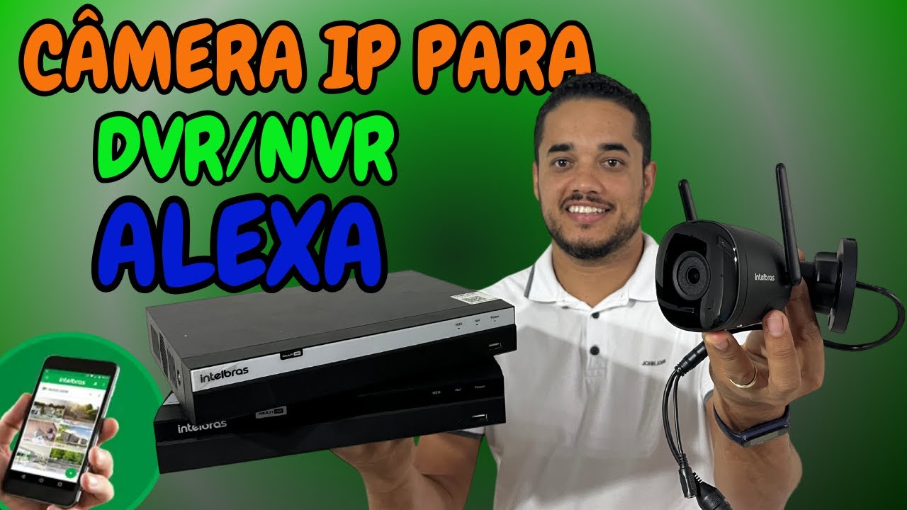 Como Integrar, Câmera IM5 SC BLACK INTELBRAS, em DVR/NVR E NA ALEXA.