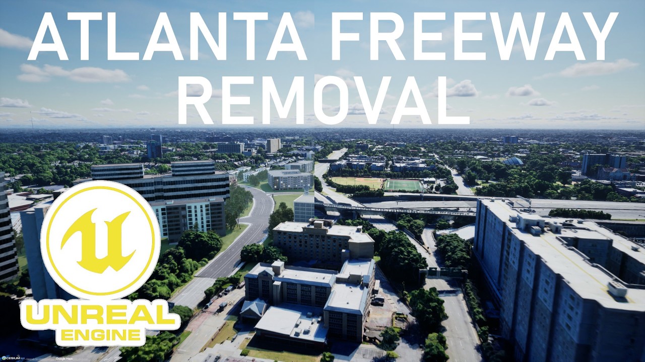 Atlanta Freeway Redo By Turning John Lewis Freedom Parkway Into A Boulevard | Atlanta Freeway Revolt