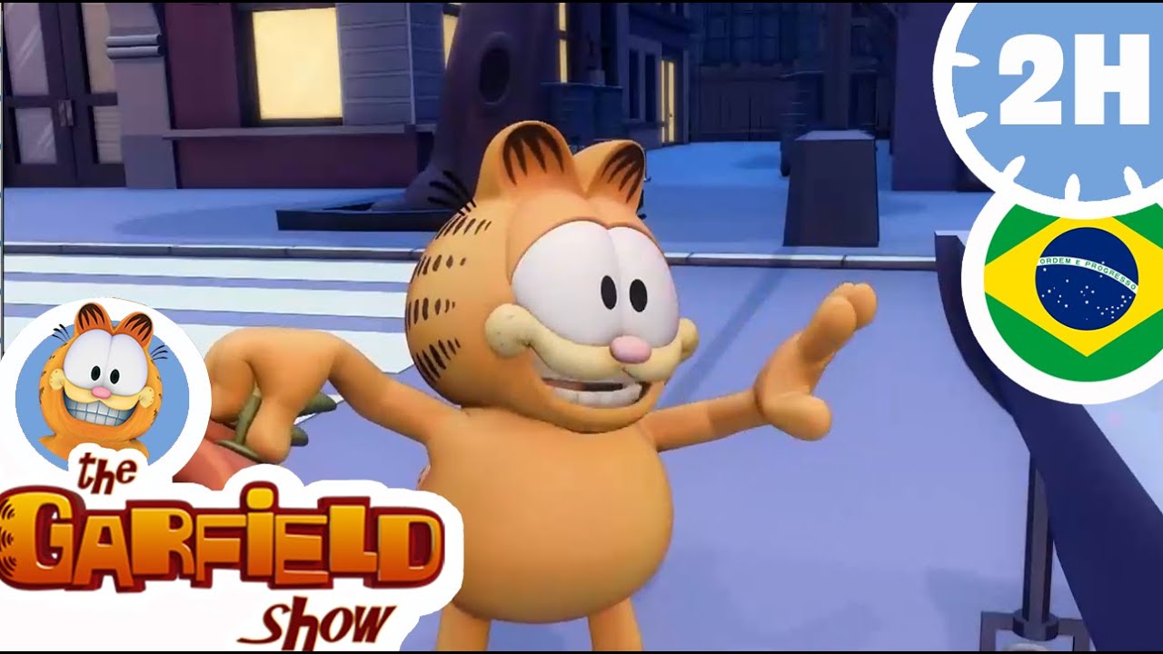 🙀Garfield e os chinelos assombrados! 👻 - O Show do Garfield