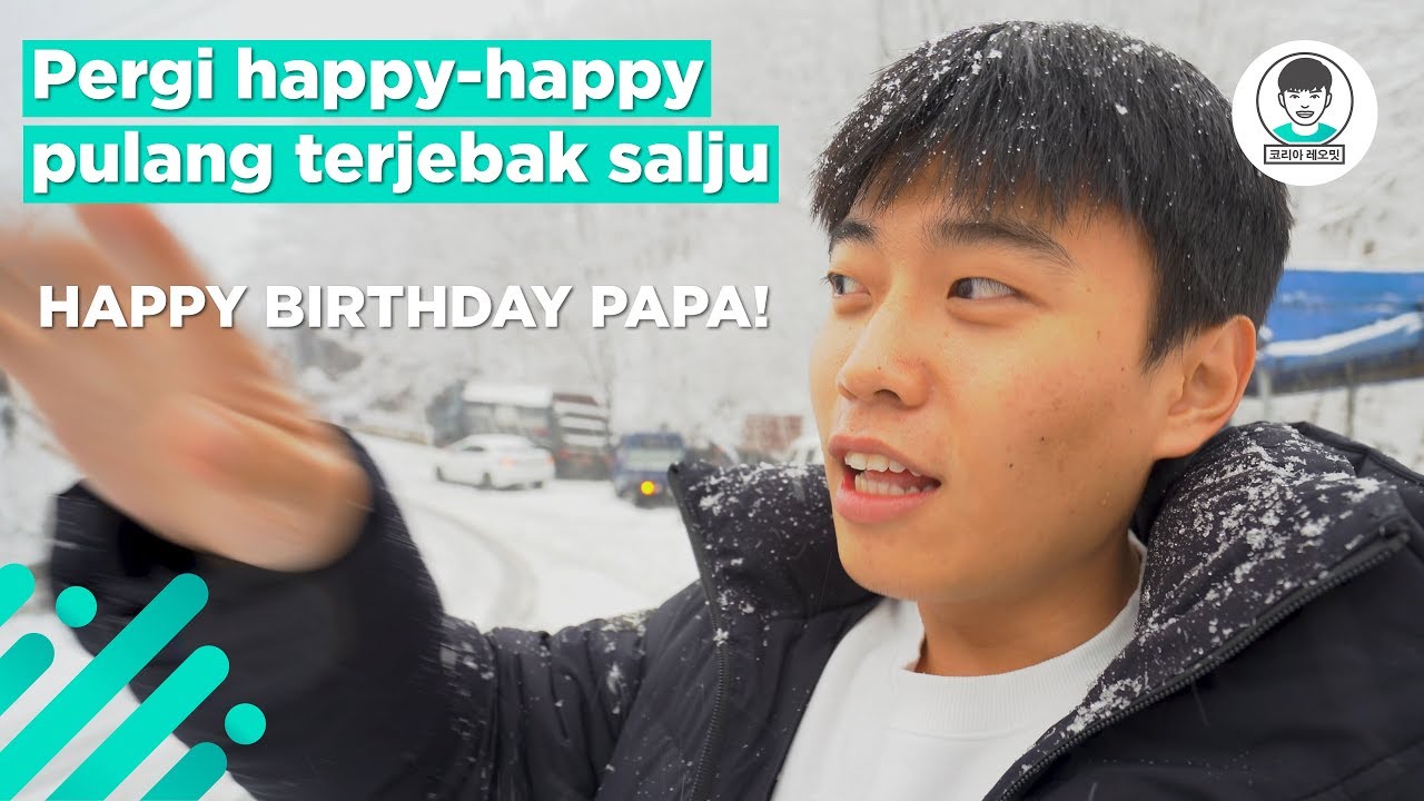 Papa!! Selamat ulang tahun yang ke 60! [Ultah wajib di Korea]