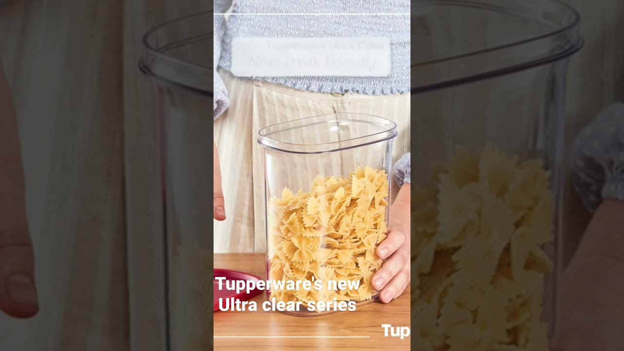 Tupperware's new Ultra clear series, 3 sizes 500ml, 1 lit and 2 lit.. give new look to your kitchen