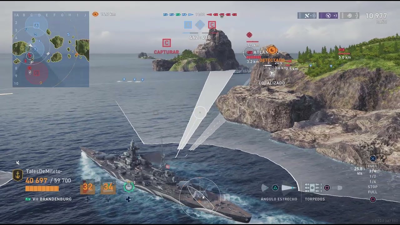 Brandenburgo Por rangoWorld of Warships: Legends