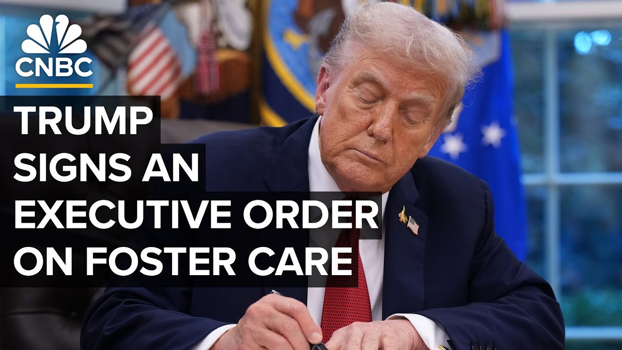 President Trump signs an executive order on foster care &mdash; 11/13/2025