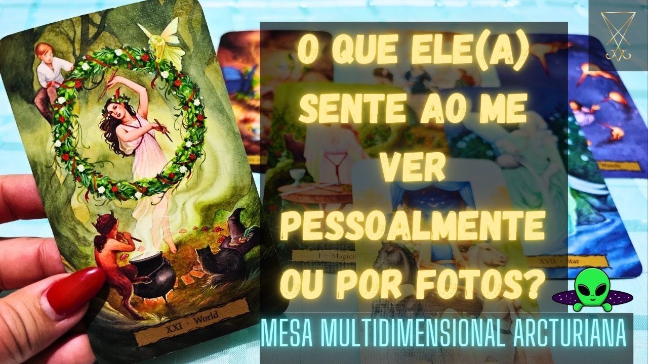 O que ele(a) sente ao me ver pessoalmente ou por fotos? 81998966126