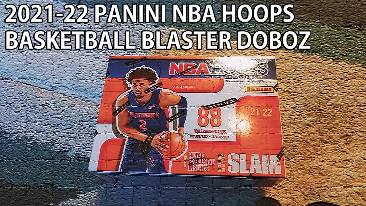 Kosaras kártyák | 2021-22 Panini NBA Hoops Basketball Blaster doboz UNBOXING