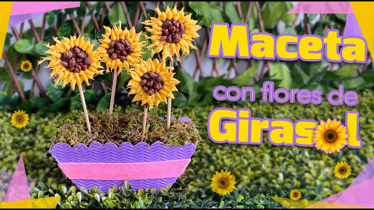 Paletas de Girasol🌻 con galletas Oreo :: Chuladas Creativas #oreo