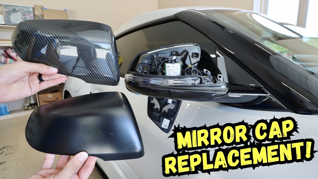 Замена карбонового корпуса зеркала на Toyota GR Supra MK5 2020-2024 ...