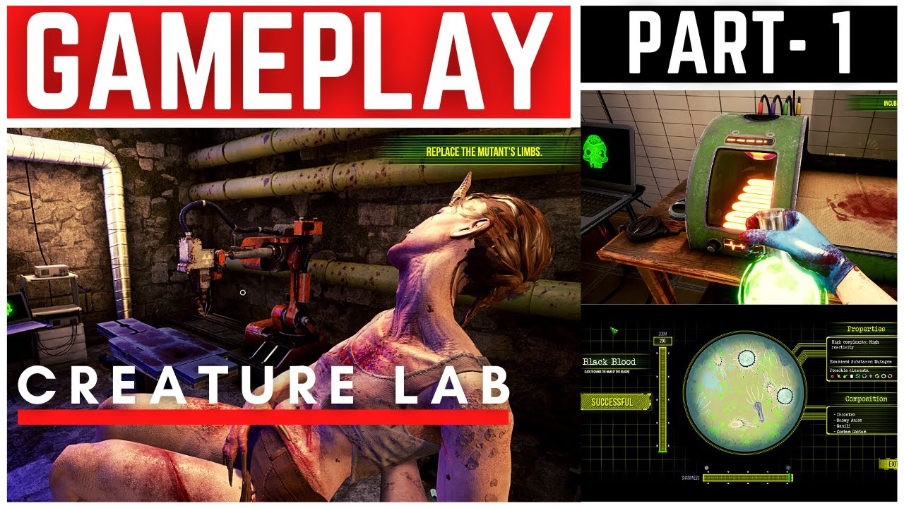 Creature Lab Gameplay Walkthrough Part - 1