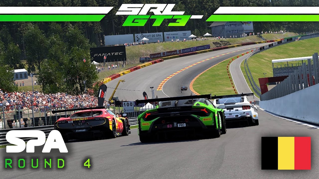 SRL League GT3 Championship Season 5 Round 4 Spa 2.4 Hour | Live