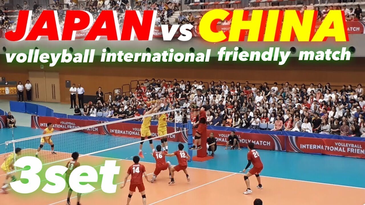 【JAPAN vs CHINA】2019 Volleyball international friendly match third set