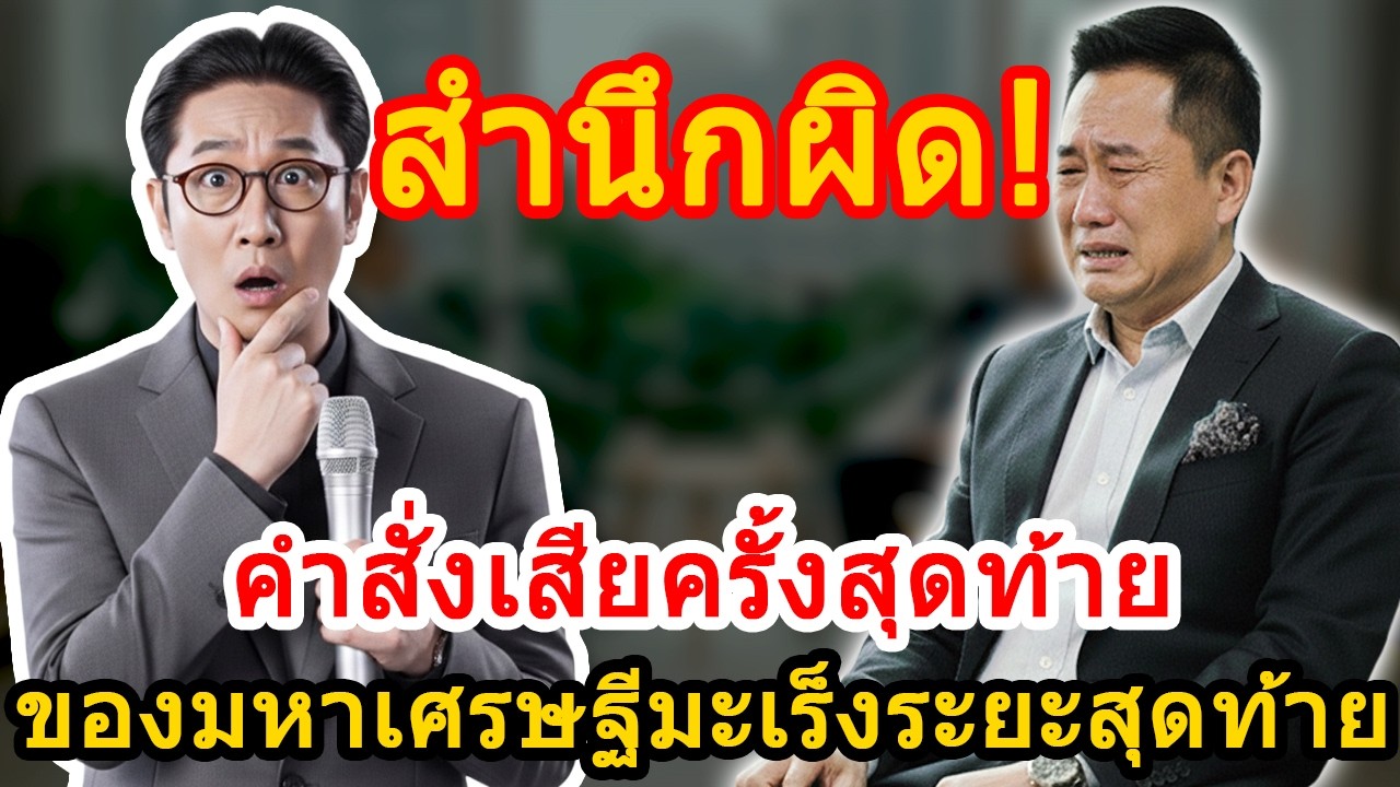 เรื่องชีวิตและครอบครัว กับ ตา: มหาเศรษฐีวัย 49 กับคำสั่งเสียก่อนจากโลกนี้