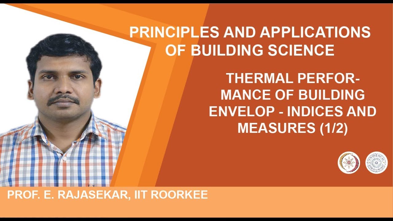 THERMAL PERFORMANCE OF BUILDING ENVELOP - Indices and measures (1/2)