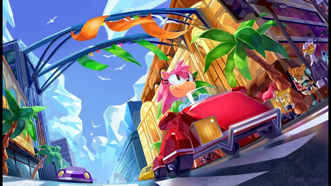 Sonic R HD | Livin' in the city (Reloaded) | Natsu Fuji