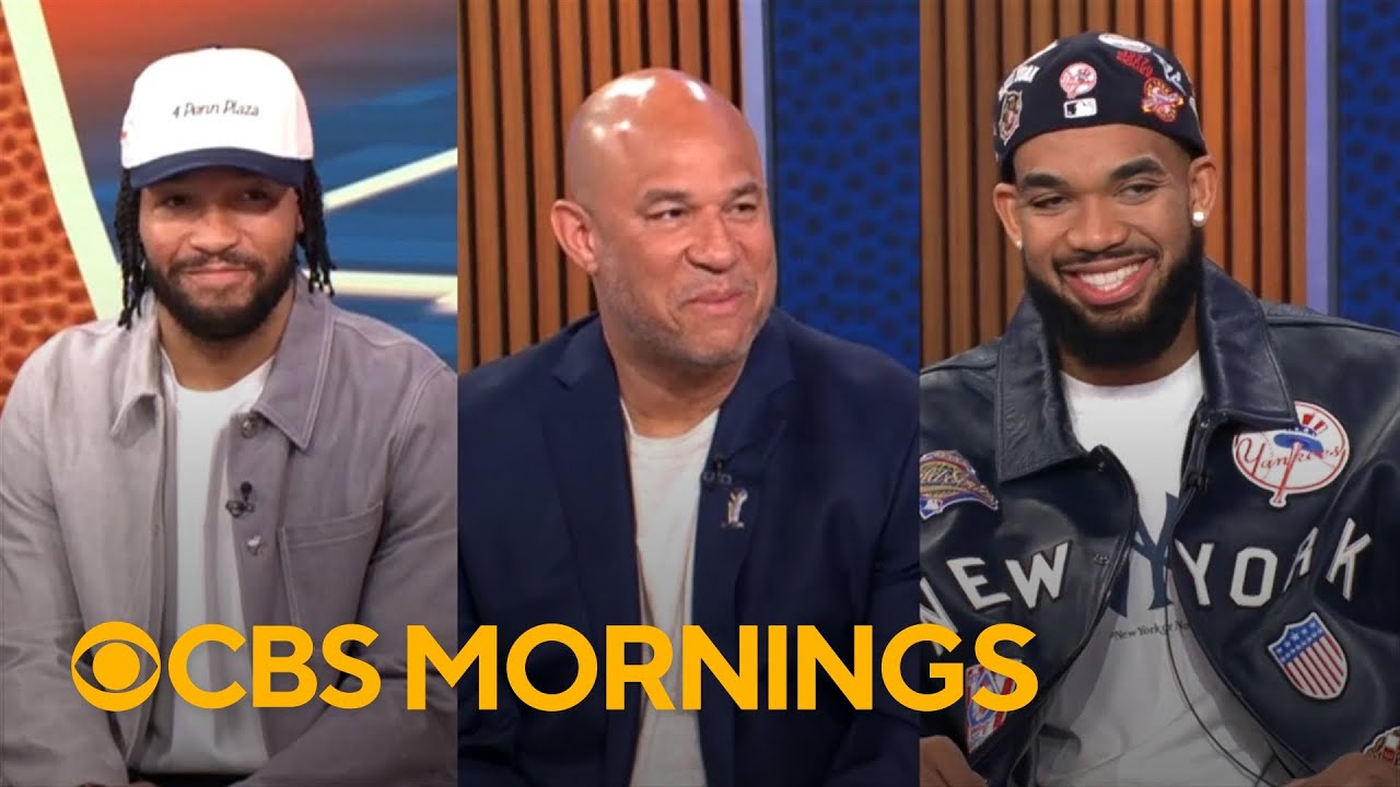 Knicks stars Jalen Brunson and Karl-Anthony Towns on work ethic and winning an NBA Championship