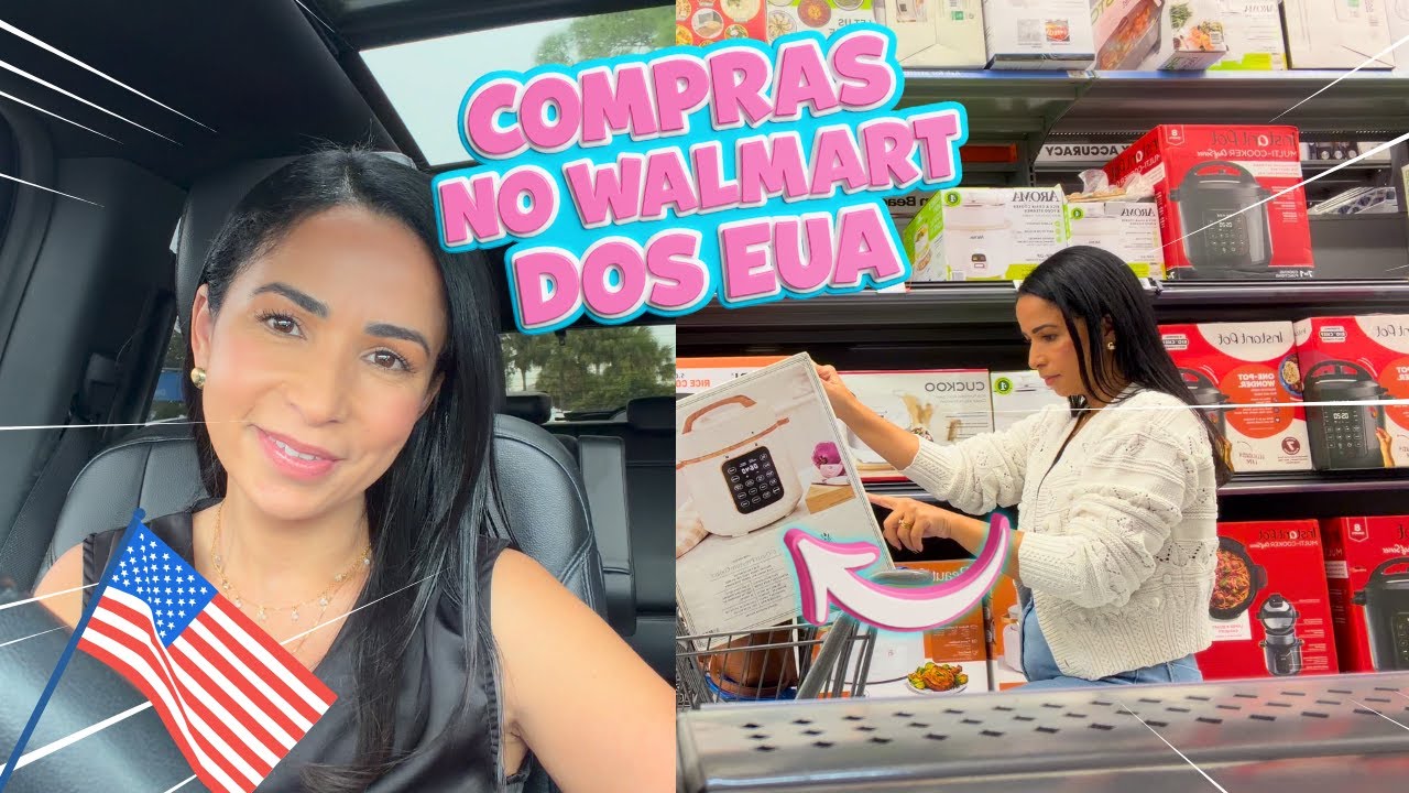VLOG: MINHAS COMPRAS NO WALMART NOS EUA! O QUE LEVEI?!