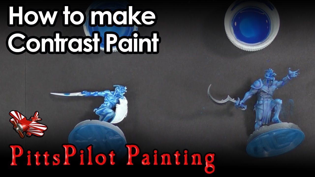 How I Make My Own Contrast Paint