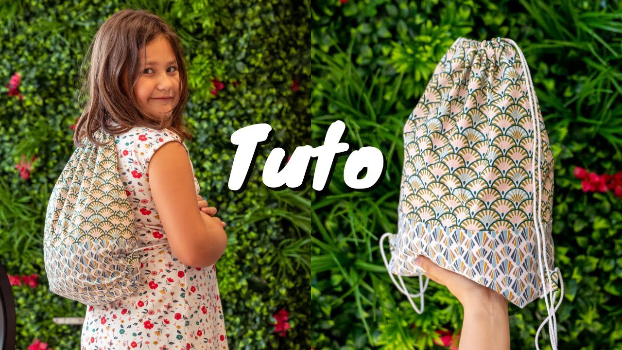 Sac de piscine - Tuto couture facile