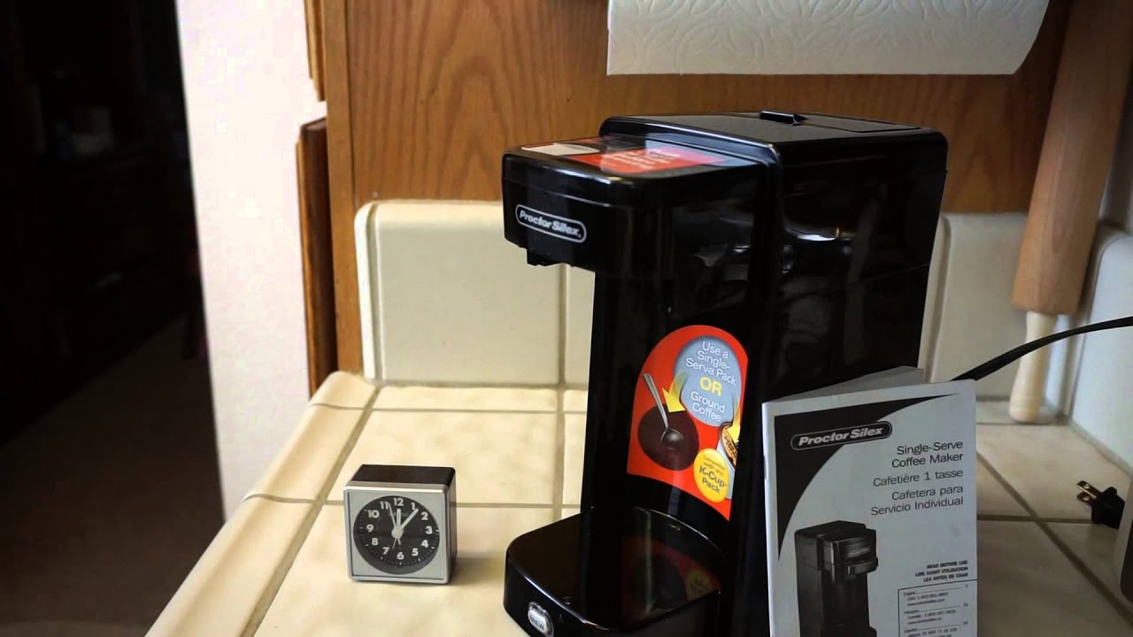 Proctor Silex Single-Serve Coffee Maker