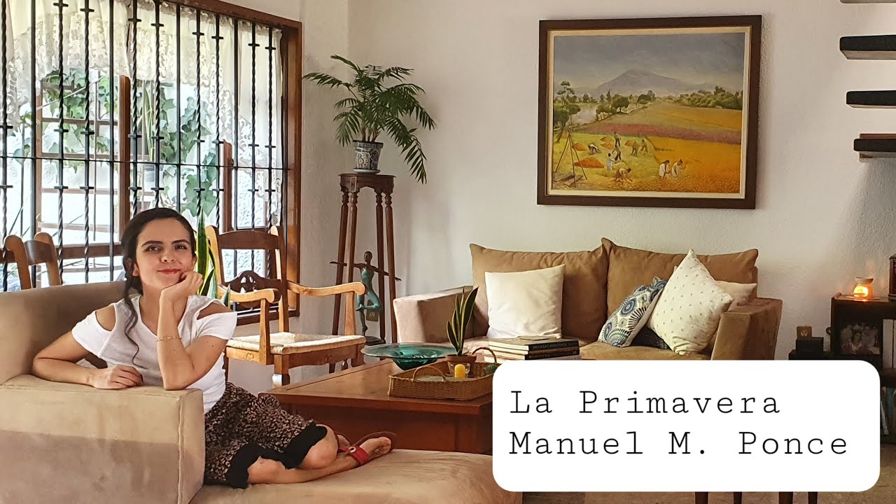 La primavera, Manue M. Ponce, voz Mariana Leon Salazar, edición audio Eduardo Pirin