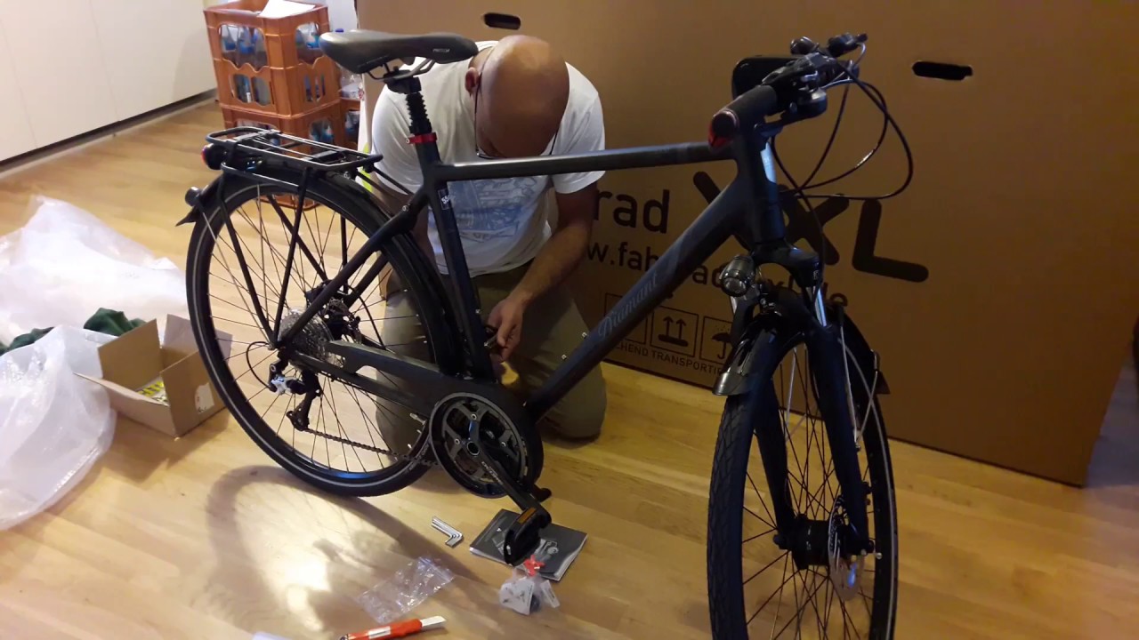 Fahrrad XXL Unboxing - Diamant Ubari Esprit - 2017