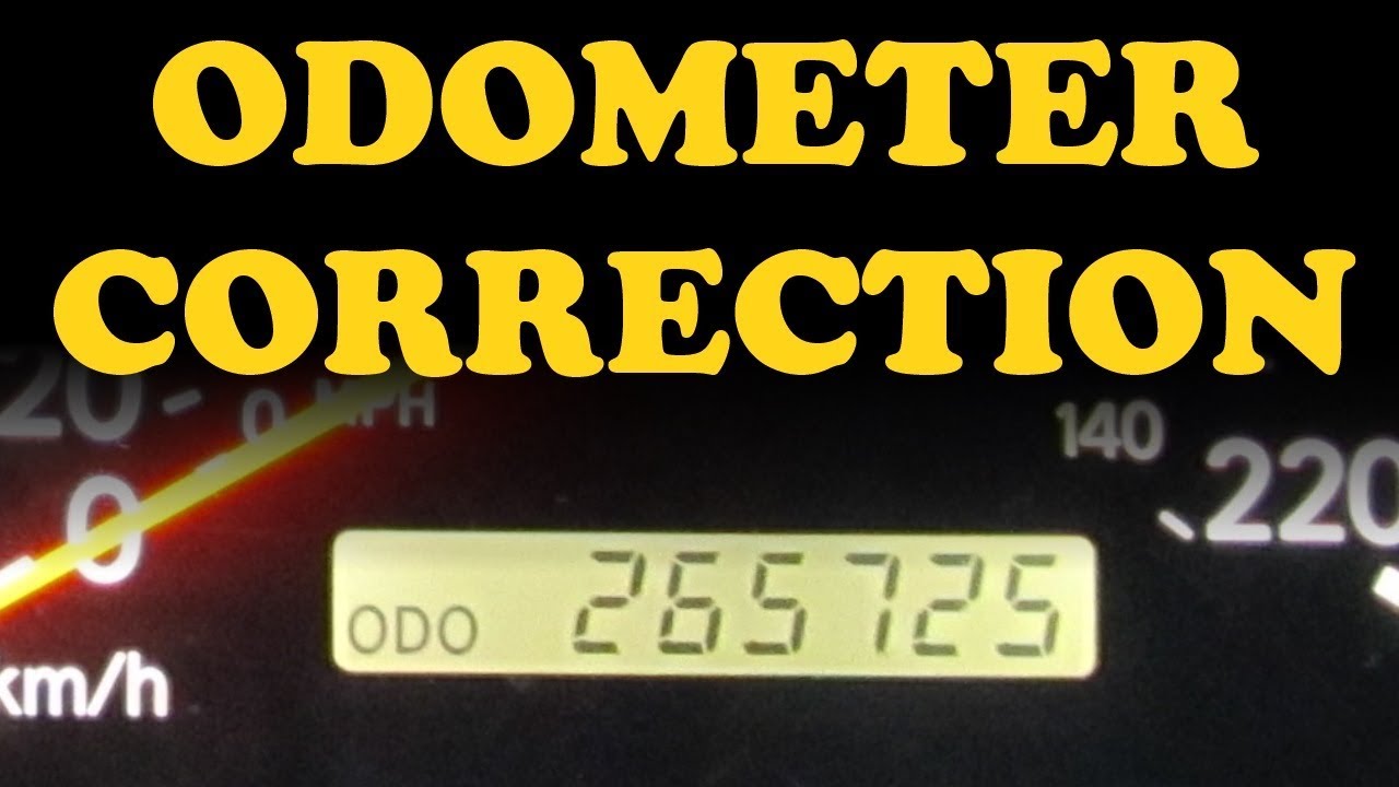 DIY Odometer Reprogramming