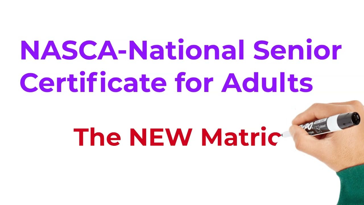 NASCA Senior Certificate-All You Need To Know About NASCA Part 3