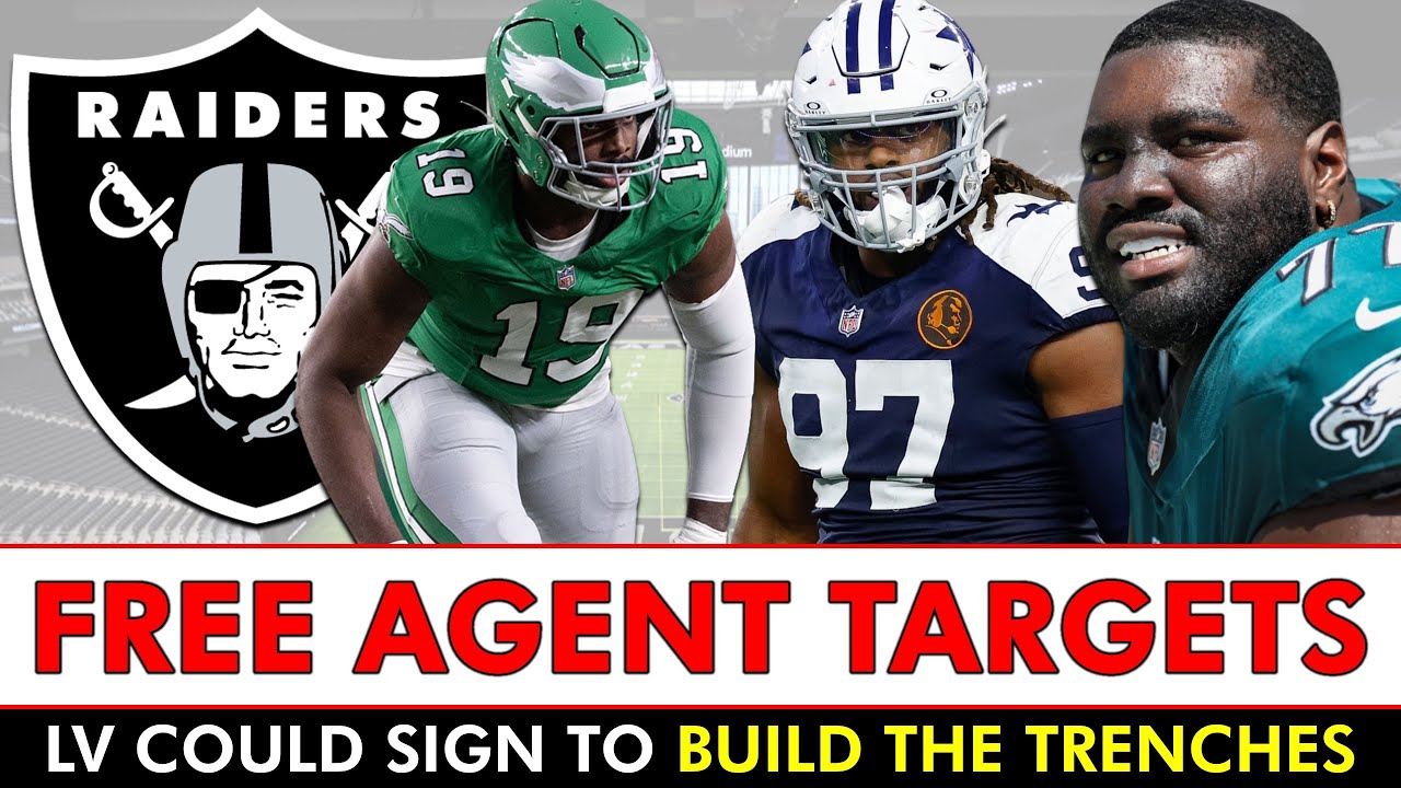 Raiders Free Agency: Top 10 NFL Free Agents LV Could Sign After Watching Chiefs Lose Super Bowl 59