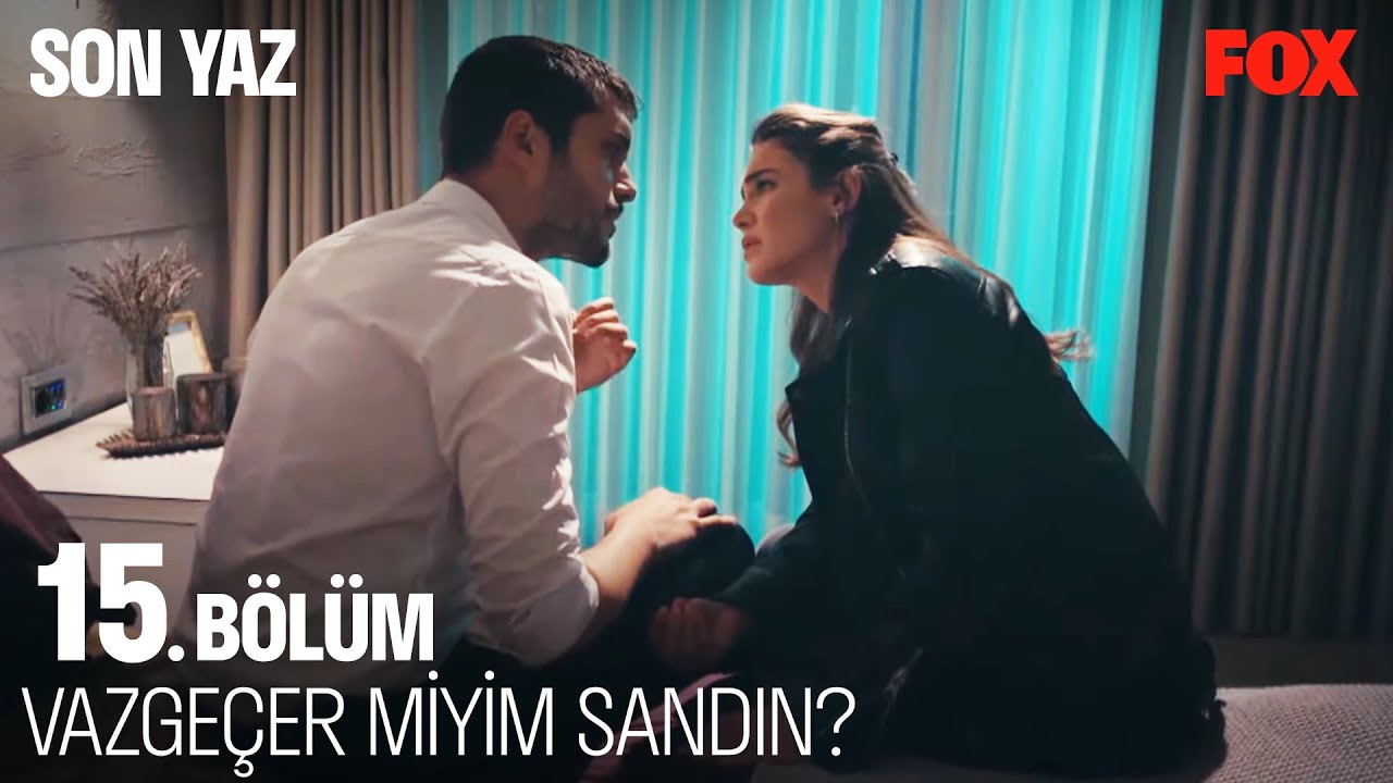 Yağmur ve Akgün Birbirinden Kopamıyor - Son Yaz 15. Bölüm