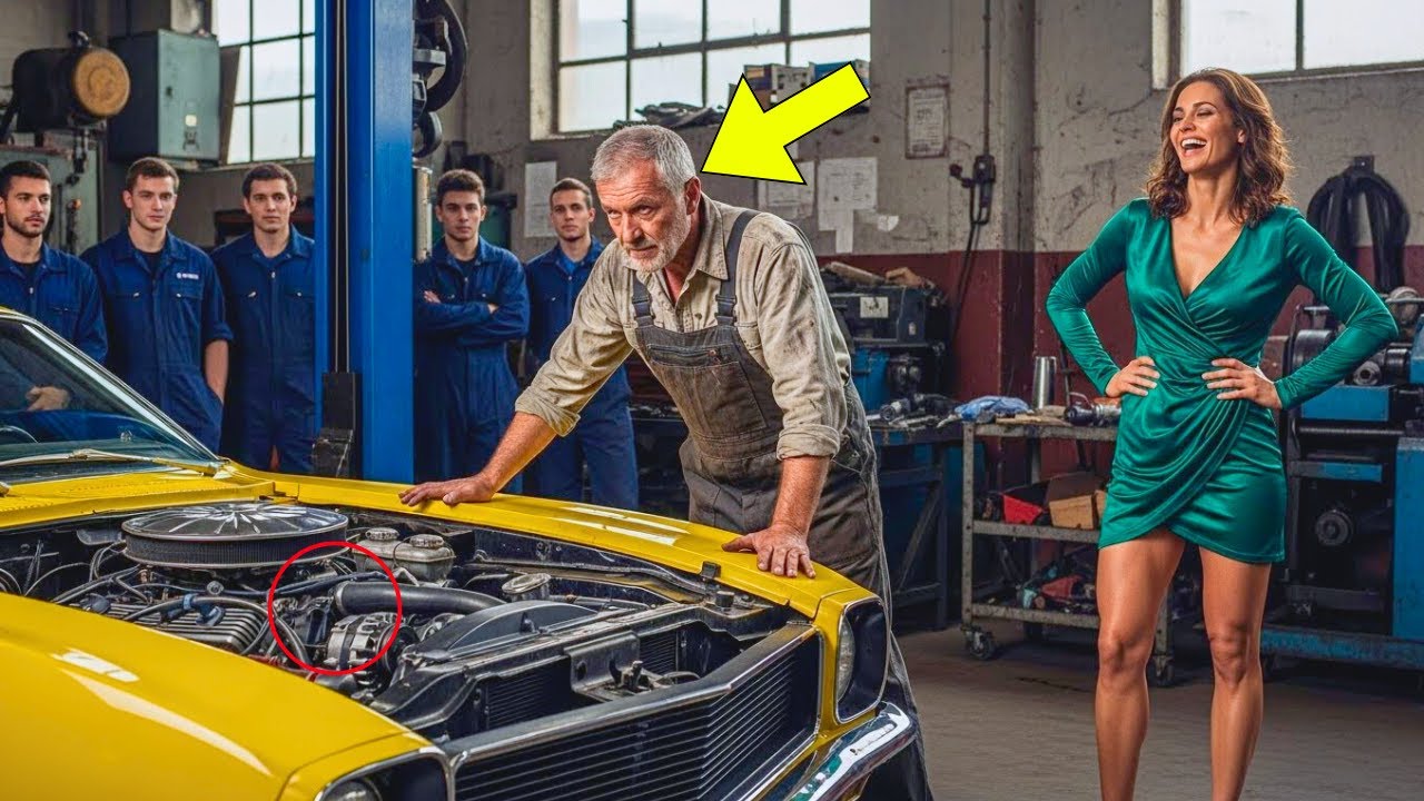 PORTÒ L'OPALA '74 DAL PADRE PER RIPARARLO, MA VEDENDO IL MECCANICO UMILE LEI DUBITÒ E SE NE ANDÒ