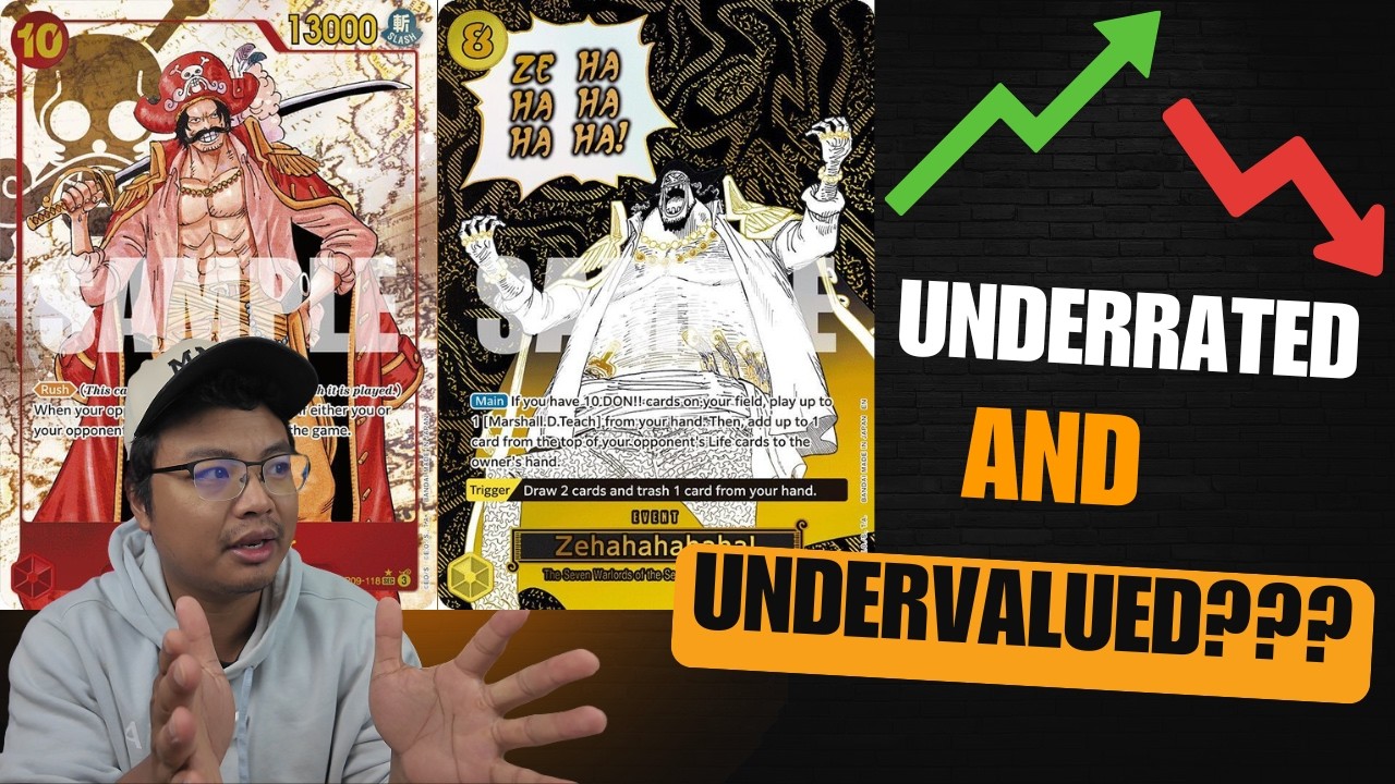 ОБЗОР РЫНКА ONE PIECE!! КАКИЕ КАРТЫ НЕДООЦЕНЕНЫ НА ЭТОМ РЫНКЕ??? #onepiece #optcg #onepiececard
