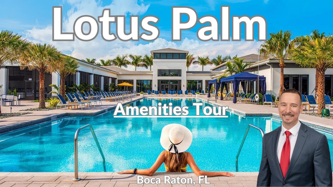 Lotus Palm Amenities Tour in Boca Raton Florida